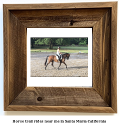 horse trail rides near me in Santa Maria, California